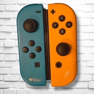 Nintendo Switch Joy-Con Controllers Neon Blue & Neon Yellow OEM Pair